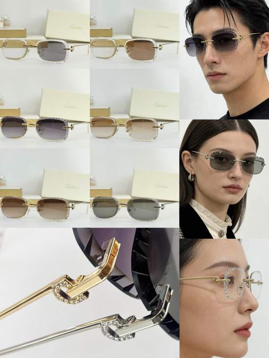 Picture of Cartier Sunglasses _SKUfw77838224fw